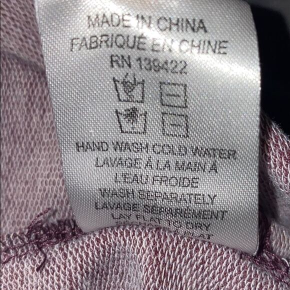 TOBI Fly Like An Eagle Heather Burgundy Sweater-S - Picture 6 of 6